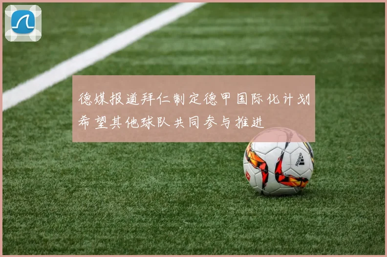 德媒报道拜仁制定德甲国际化计划希望其他球队共同参与推进